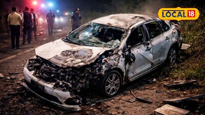 Badlapur Car Accident: Youth Dies After Losing Control, Car Overturns