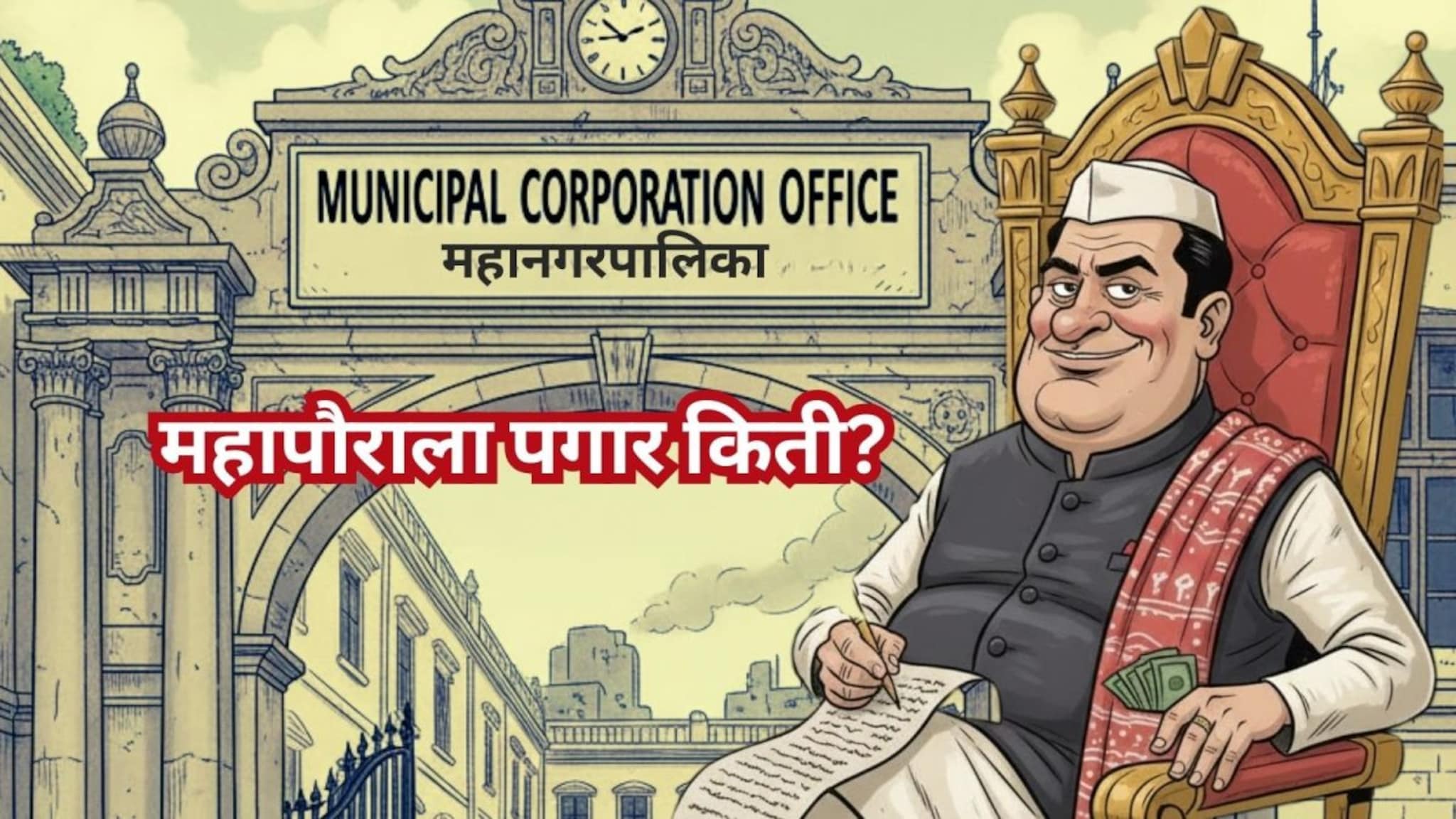Mayor Salary : शहराच्या 'बॉस'ला सॅलरी किती; महापौरांचा पगार आणि त्यांना कोणकोणत्या सुविधा मिळतात? Mayor Salary : शहराच्या 'बॉस'ला सॅलरी किती; महापौरांचा पगार आणि त्यांना कोणकोणत्या सुविधा मिळतात?