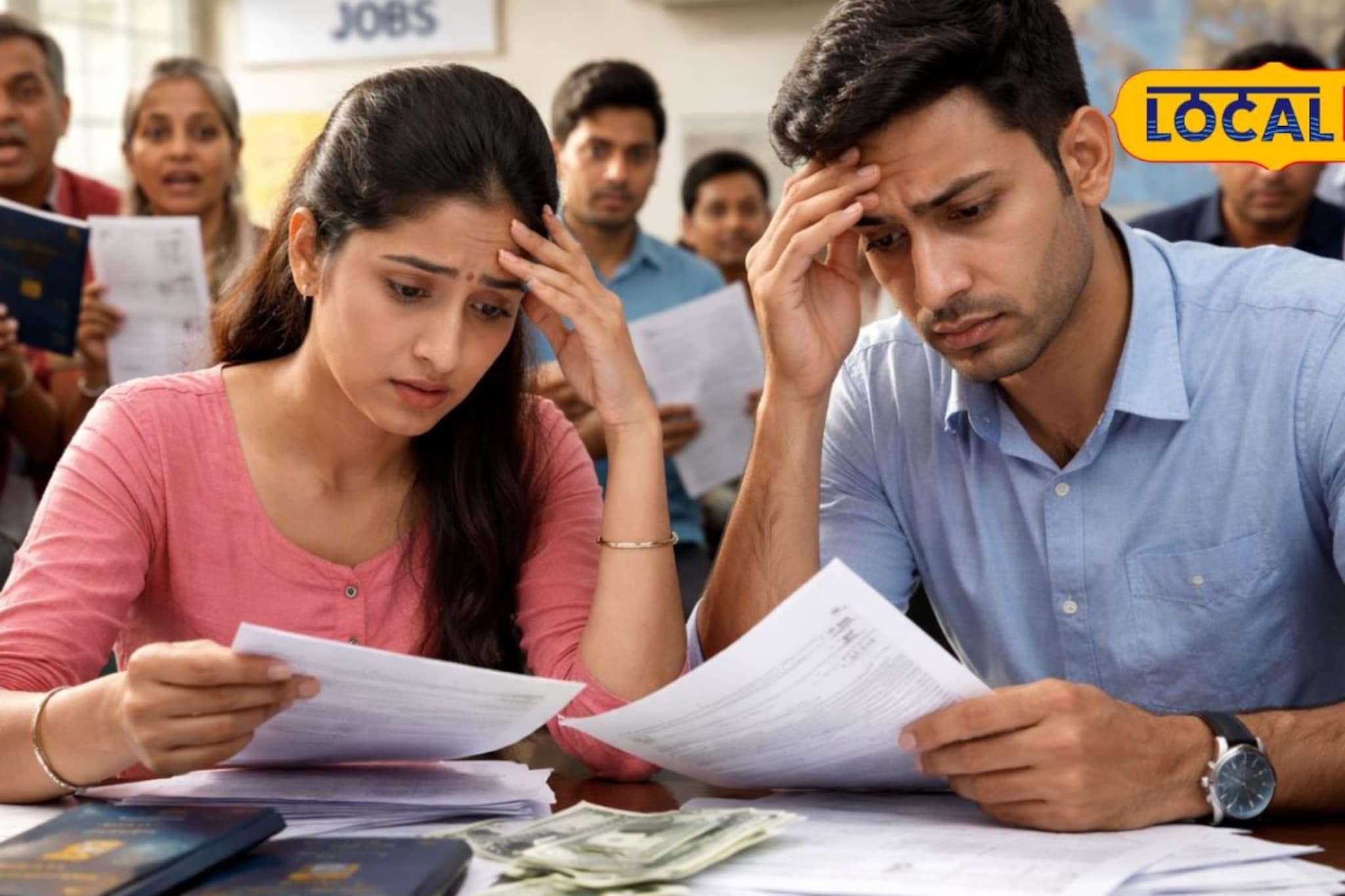 परदेशात नोकरीचे स्वप्न,व्हिसा ही मिळाला पण...;एअरपोर्टवर असं घडलं की....