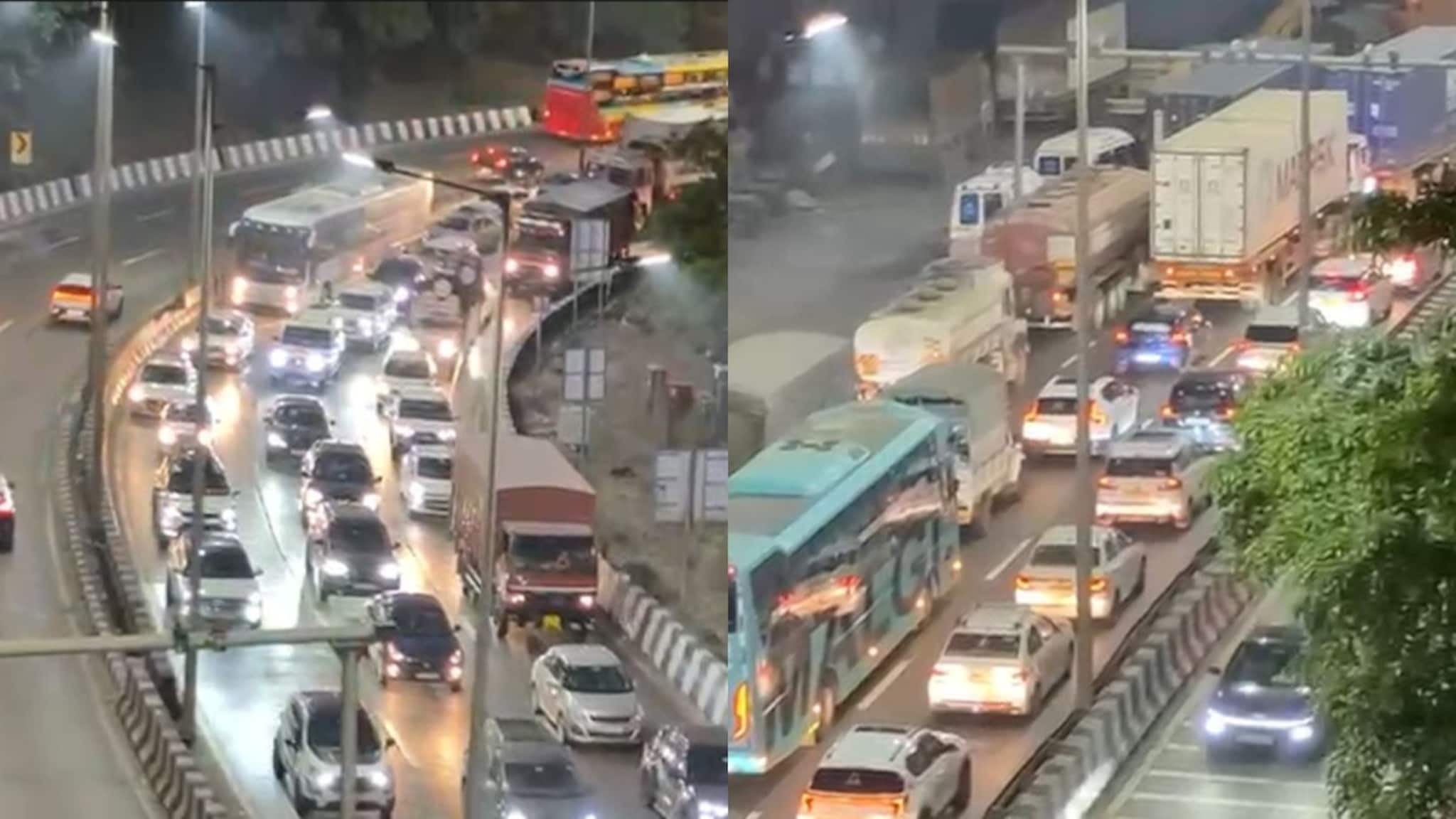 मुंबई-पुणे एक्स्प्रेस वेवर कोंडीदरम्यान वसूल केलेला टोल 'रिफंड' होणार