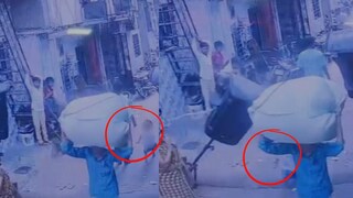 चिमुकली पळत पळत आली अन् होत्याचं नव्हतं झालं, मुंबईत लहानगीसोबत घडलं भयंकर, सीसीटीव्ही समोर