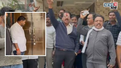 भाजपचा दबाव अन् कार्यकर्त्यांचा 'गनिमी कावा'! उमेदवाराला घरात कोंडलं, नागपुरात निवडणुकीपूर्वीच मोठा राडा