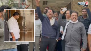 भाजपचा दबाव अन् कार्यकर्त्यांचा 'गनिमी कावा'! उमेदवाराला घरात कोंडलं, नागपुरात निवडणुकीपूर्वीच मोठा राडा