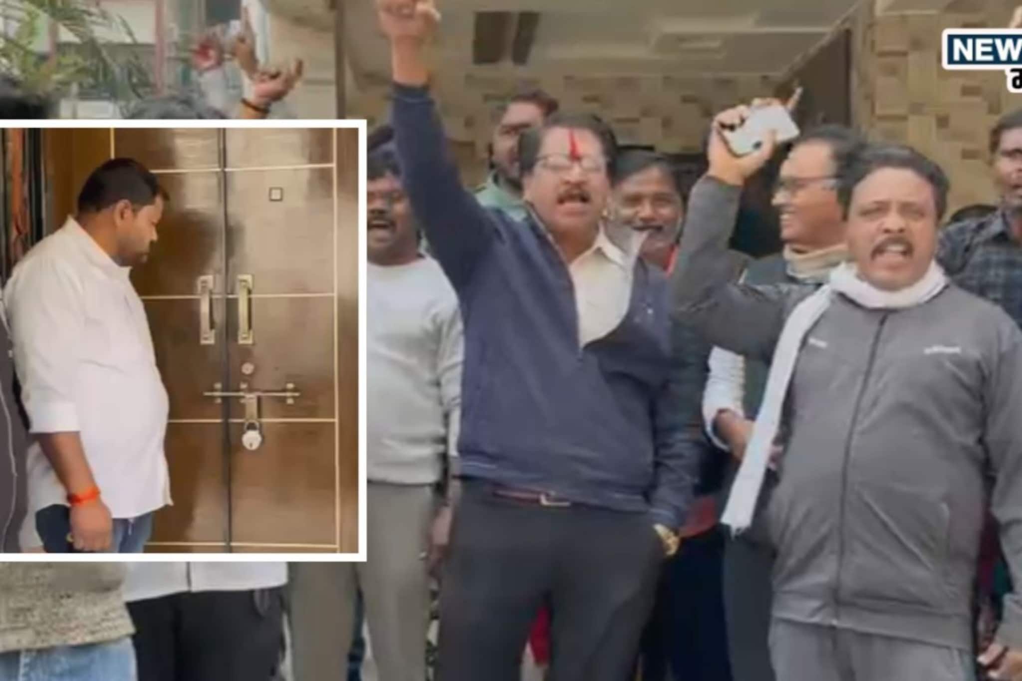 भाजपचा दबाव अन् कार्यकर्त्यांचा 'गनिमी कावा'! उमेदवाराला घरात कोंडलं, नागपुरात न