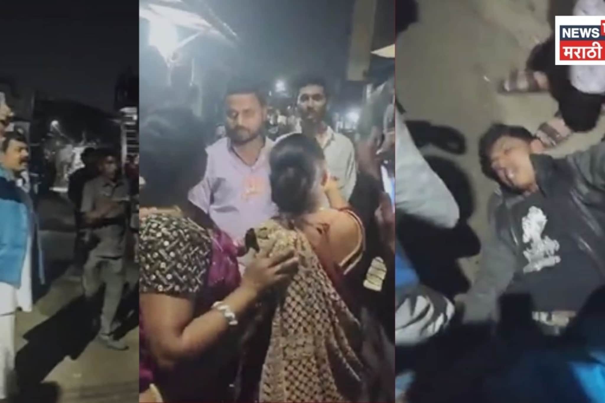 नाशिक हादरलं!  'आप' उमेदवाराच्या कपाळाला लावली बंदूक, तरुणाला जमावानं चोपलं, तुर