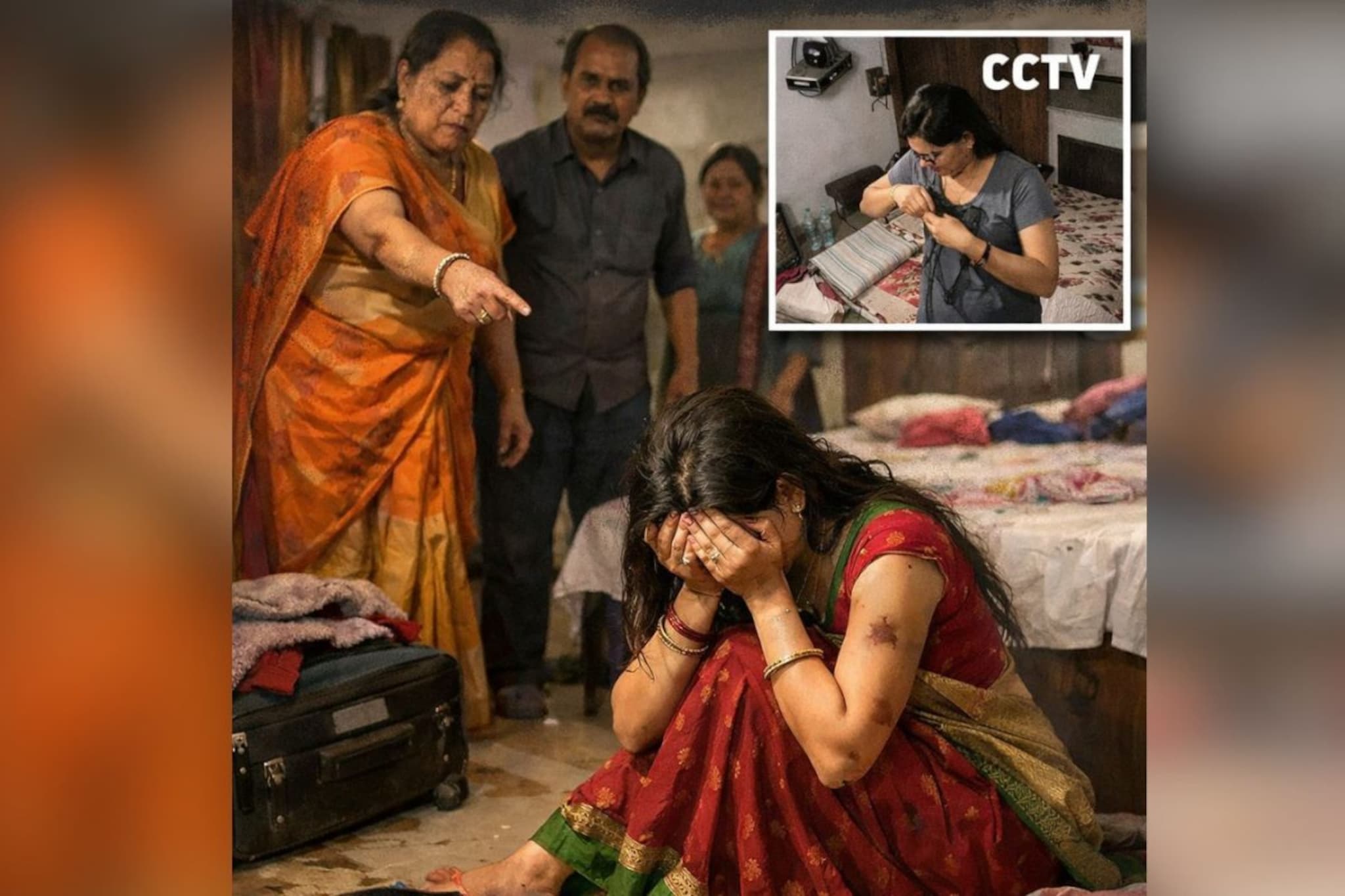 सुनेच्या बेडरुममध्ये CCTV, नाशिकमध्ये सासरच्या छळाचा कळस