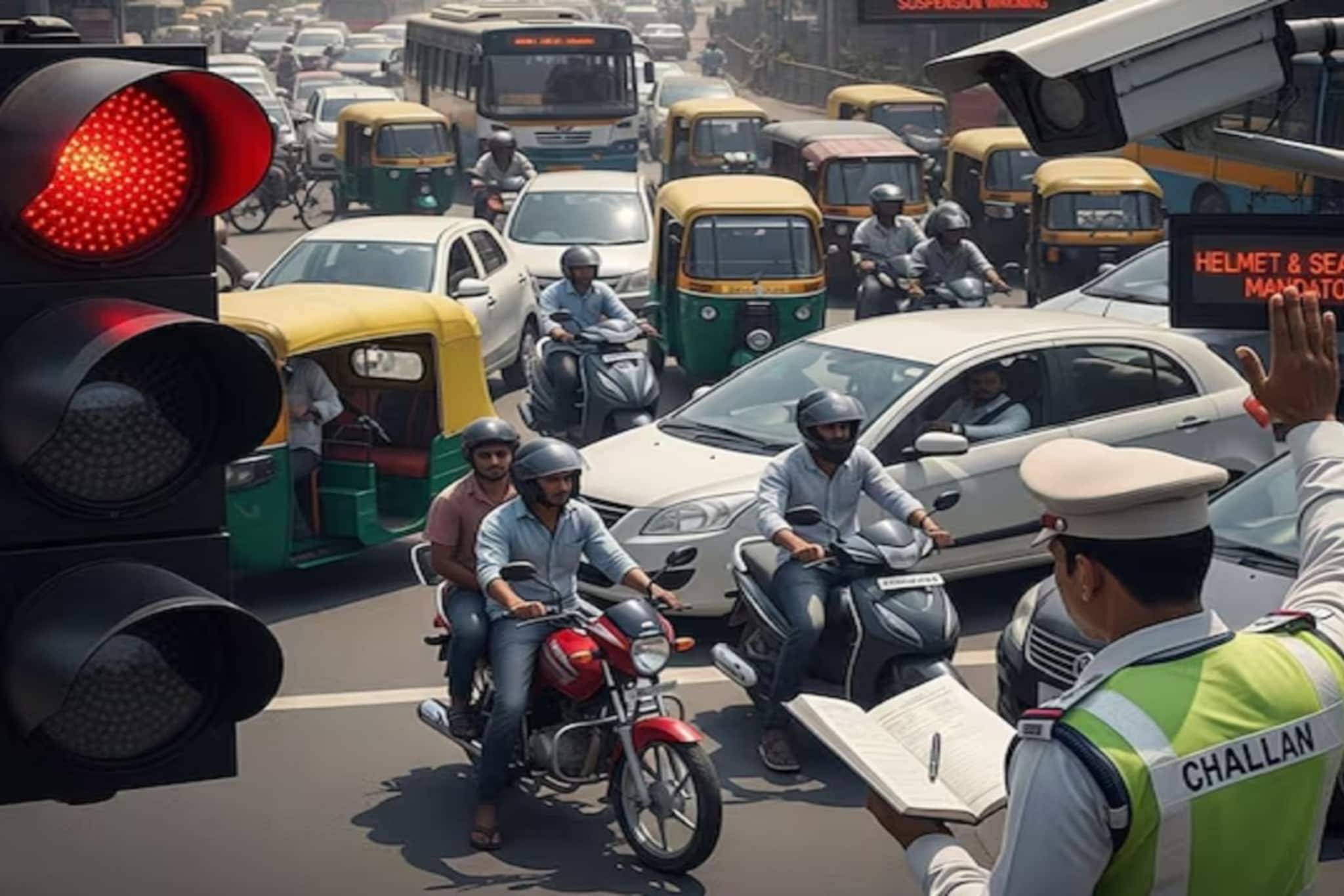 सावधान! आता 1 वर्षात 5 वेळा नियम तोडल्यास होईल वाईट परिणाम, गाडी चालवता येणार ना