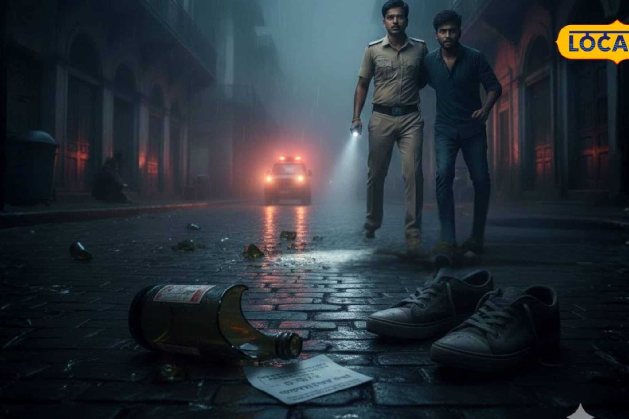 एक पैज, एक बॉटल अन् मृत्यूचा थरार; मित्रांच्या उरमटपणाने तरुणाचा बळी