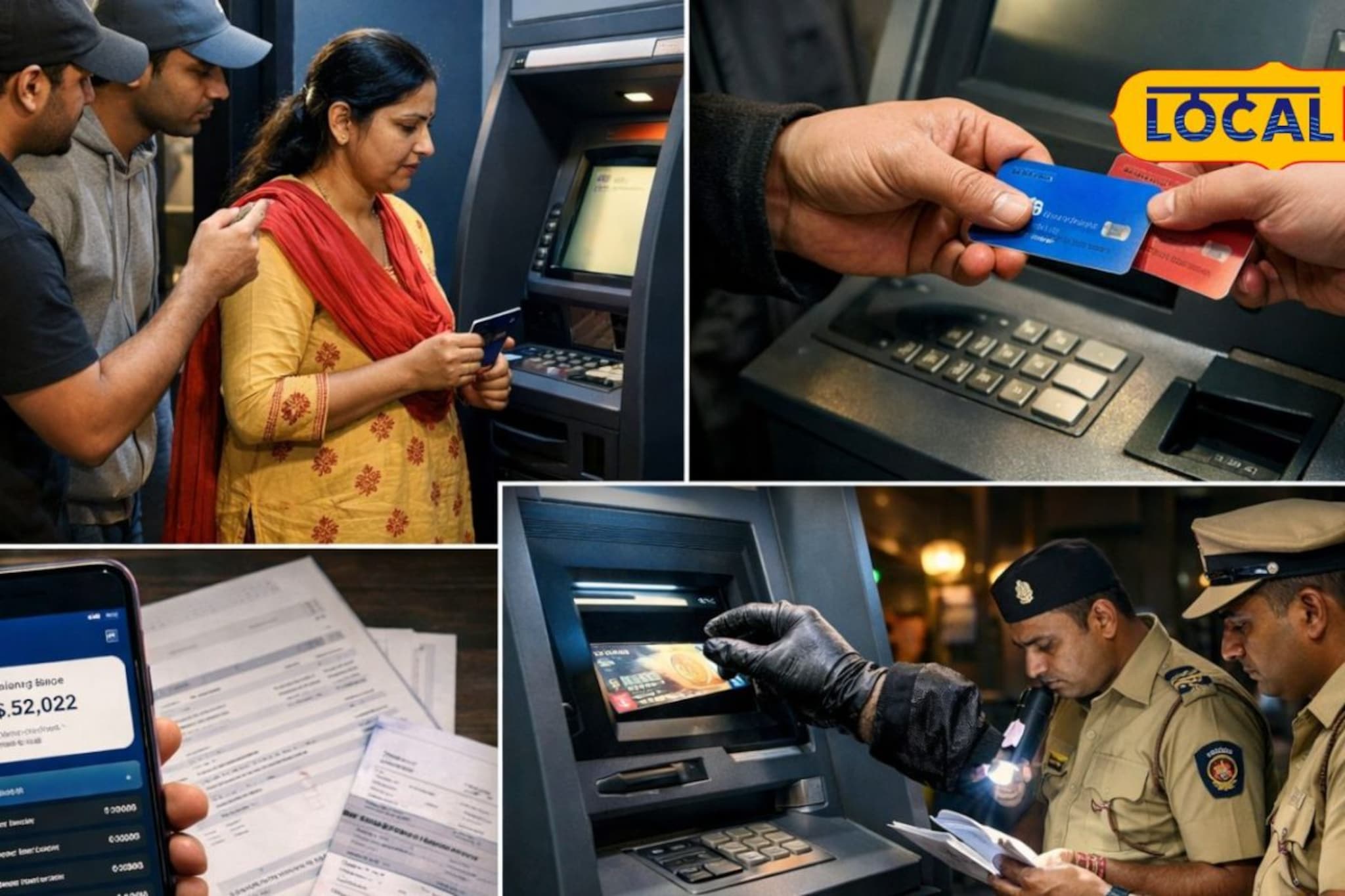 पनवेलमध्ये एटीएम अदलाबदल करून लूट