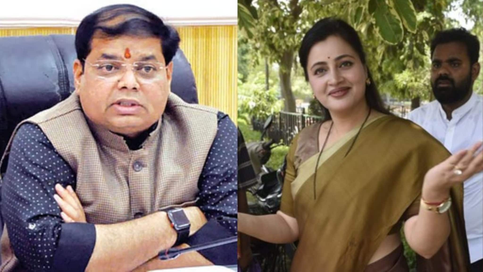 अमरावतीत राणांसोबत युती तोडली, भाजपचे जोरदार प्रहार, नवनीत राणा आमच्यात राहून...