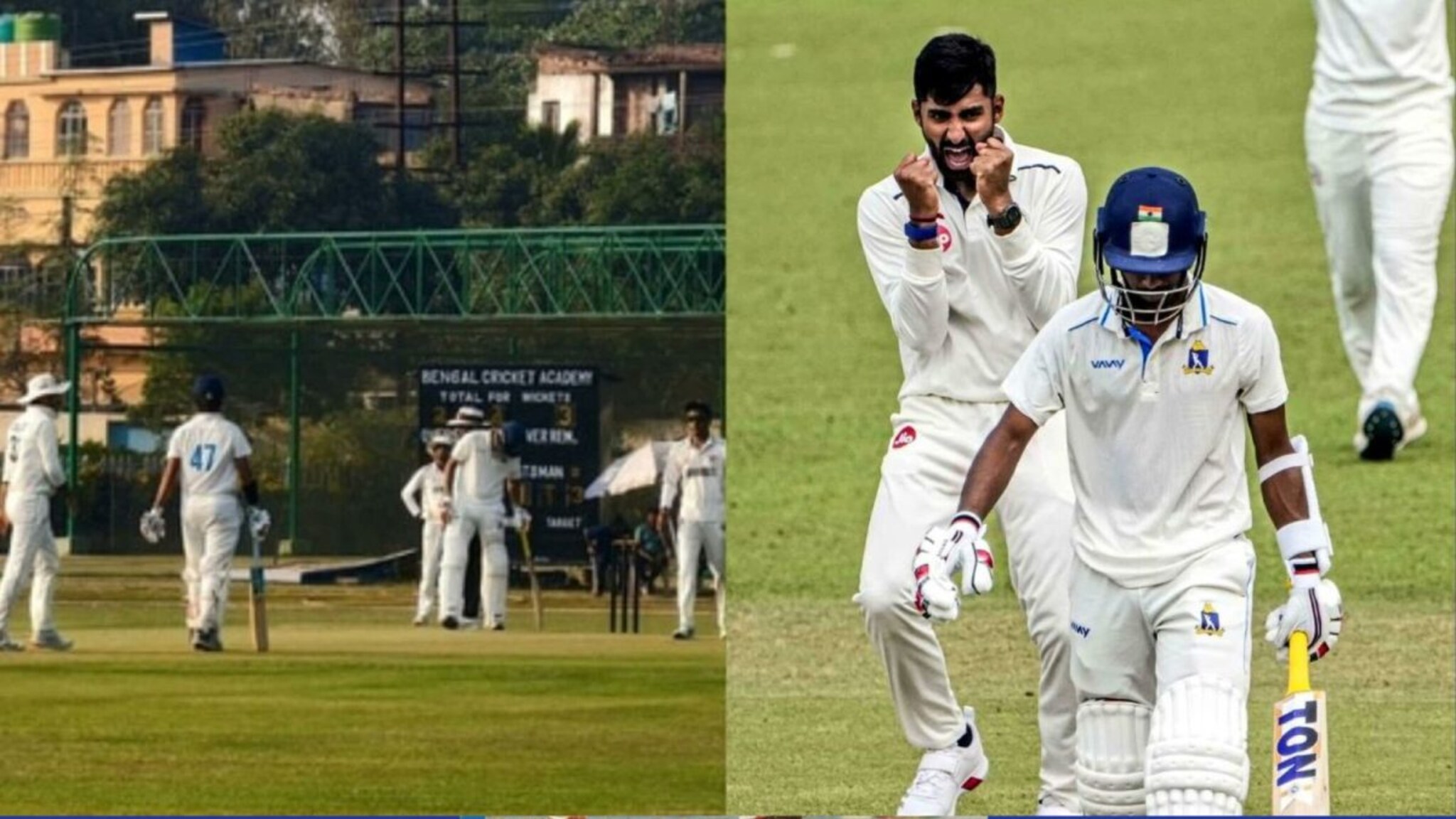 टीम इंडियाचा खेळा़डू पाणी पिण्यासाठी आऊट झाला, विचित्र पद्धतीने पडली विकेट, क्रिकेटच्या इतिहासात पहिल्यांदाच असं घडलं