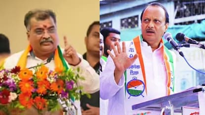 रविंद्र चव्हाण आणि अजित पवार रविंद्र चव्हाण आणि अजित पवार