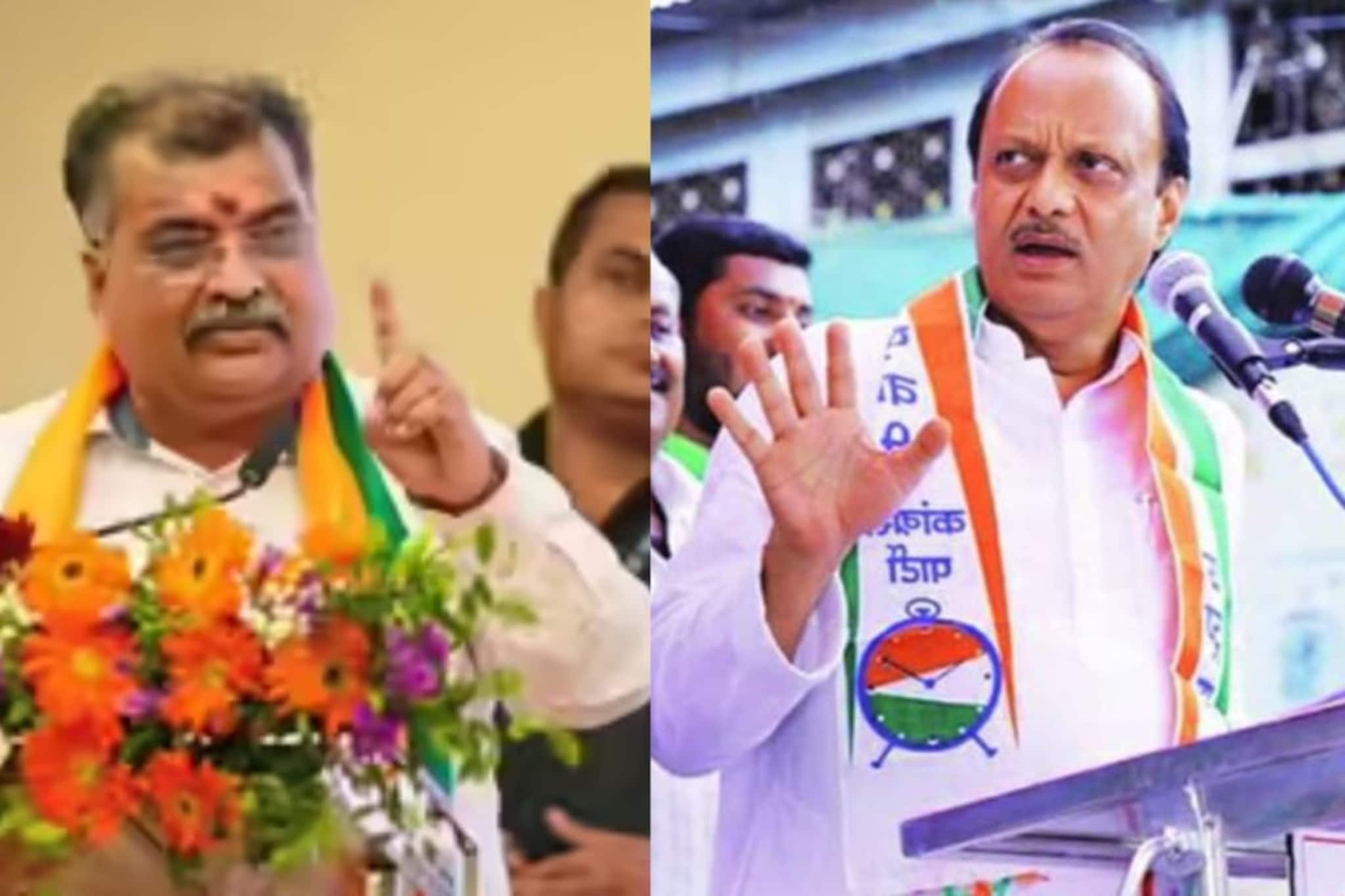 अजित पवारांच्या सिंचन घोटाळ्याचं 'भूत' पुन्हा मानगुटीवर, भाजपकडून जोरदार हल्ला