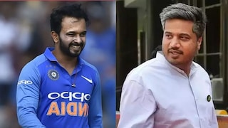 Rohit Pawar on Kedar Jadhav Rohit Pawar on Kedar Jadhav