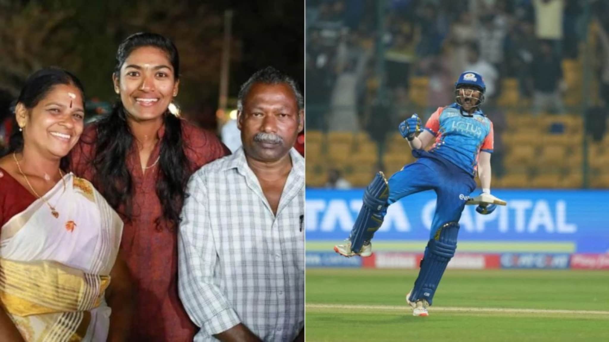 WPL : वडिलांची रिक्षा, 150 रुपयांची कमाई, पूरात सगळं उद्ध्वस्त... मुंबई इंडियन्सच्या पोरीने पहिल्याच सामन्यात मैदान मारलं!