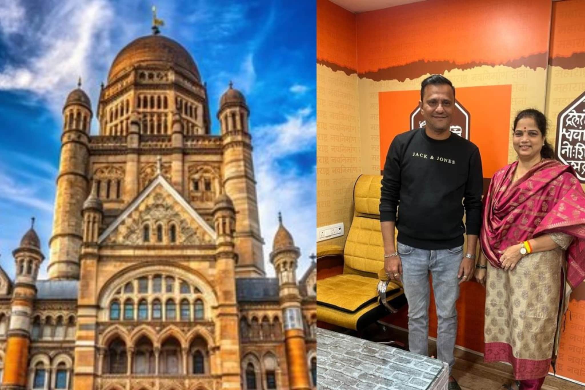 पक्षाच्या विरोधात जाऊन निवडणूक लढवली, अनिषा माजगावकर संदीप देशपांडेंच्या भेटीला