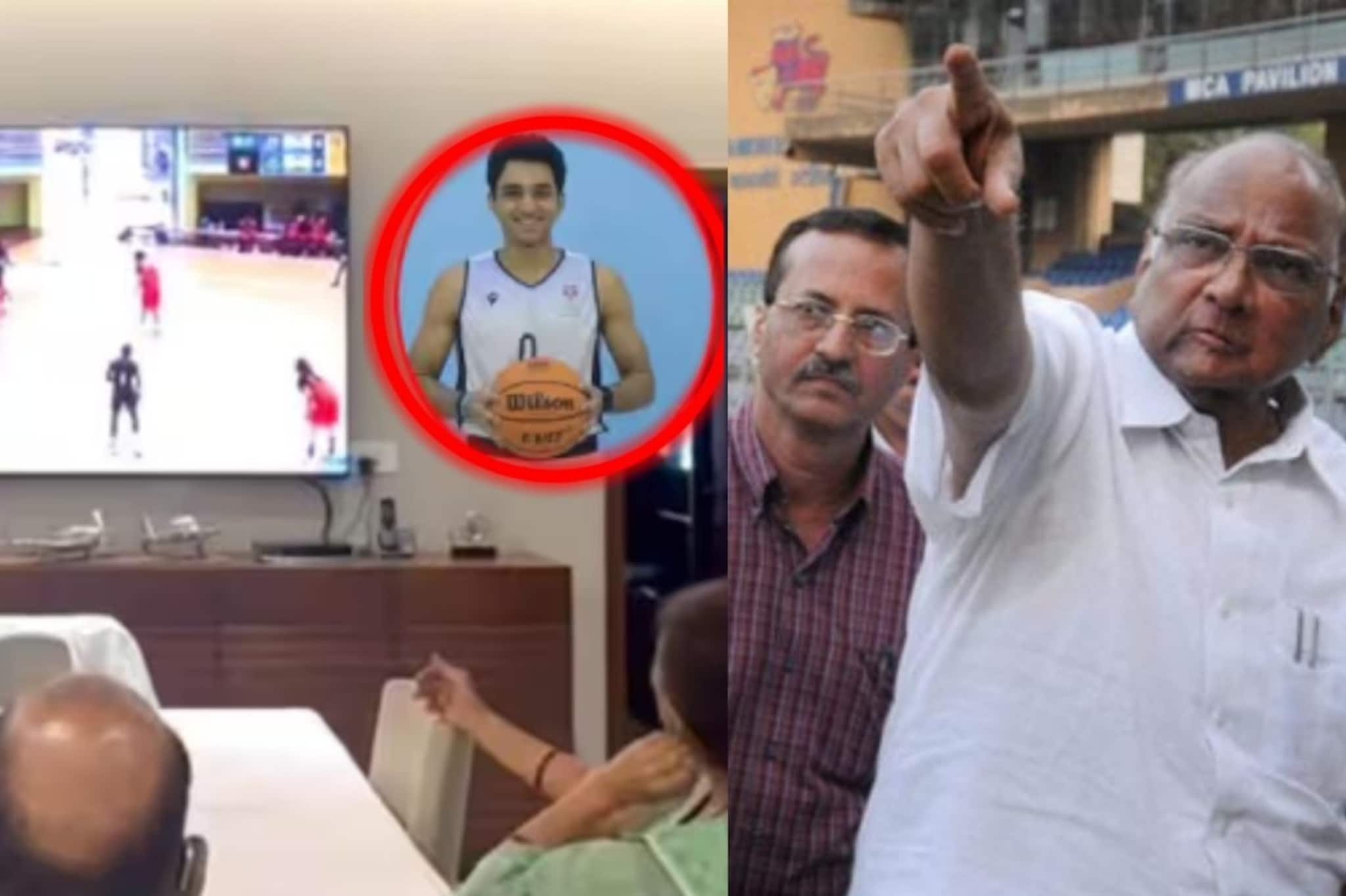 महापालिकेला अपयश, शरद पवारांनी नातवाचा सामना TV वर पाहिला