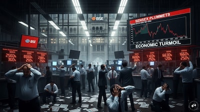 Stock Market Crashes, Billions Wiped Out; Gold, Silver Soar to Record Highs