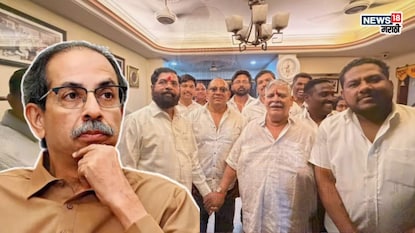 मध्यरात्री मोठी घडामोड, ठाकरेंच्या बड्या नेत्यानं घेतली शिंदेंची भेट, बालेकिल्ल्यातच धक्का बसणार? मध्यरात्री मोठी घडामोड, ठाकरेंच्या बड्या नेत्यानं घेतली शिंदेंची भेट, बालेकिल्ल्यातच धक्का बसणार?