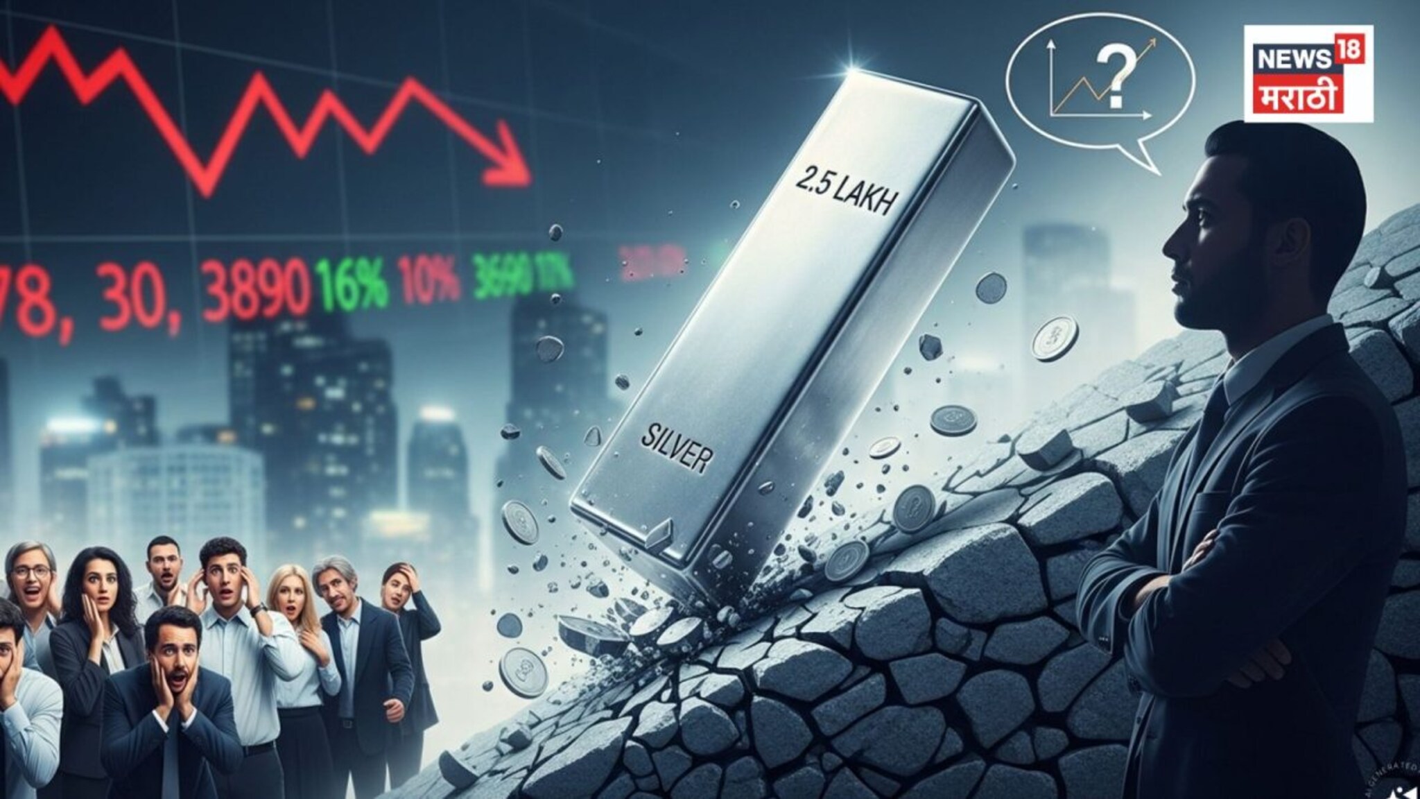 Silver Price Prediction: गुंतवणूकदारांचे टेन्शन वाढलं! अडीच लाखांवर पोहोचलेली चांदी आता गडगडणार? एक्सपर्टने काय म्हटलं?