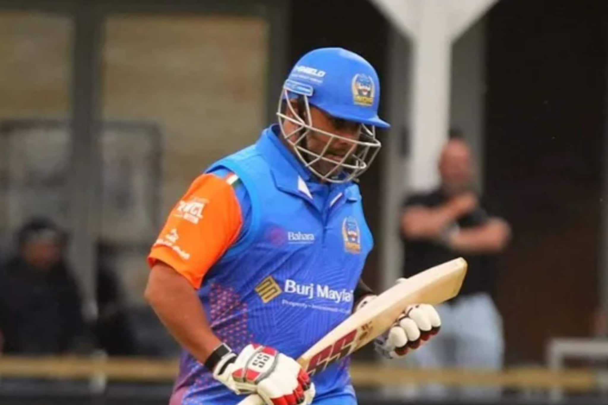 41 वर्षाच्या खेळाडूची वादळी खेळी, 24 बॉलमध्ये गोलंदाजांची पिसं काढली, 200 च्या स