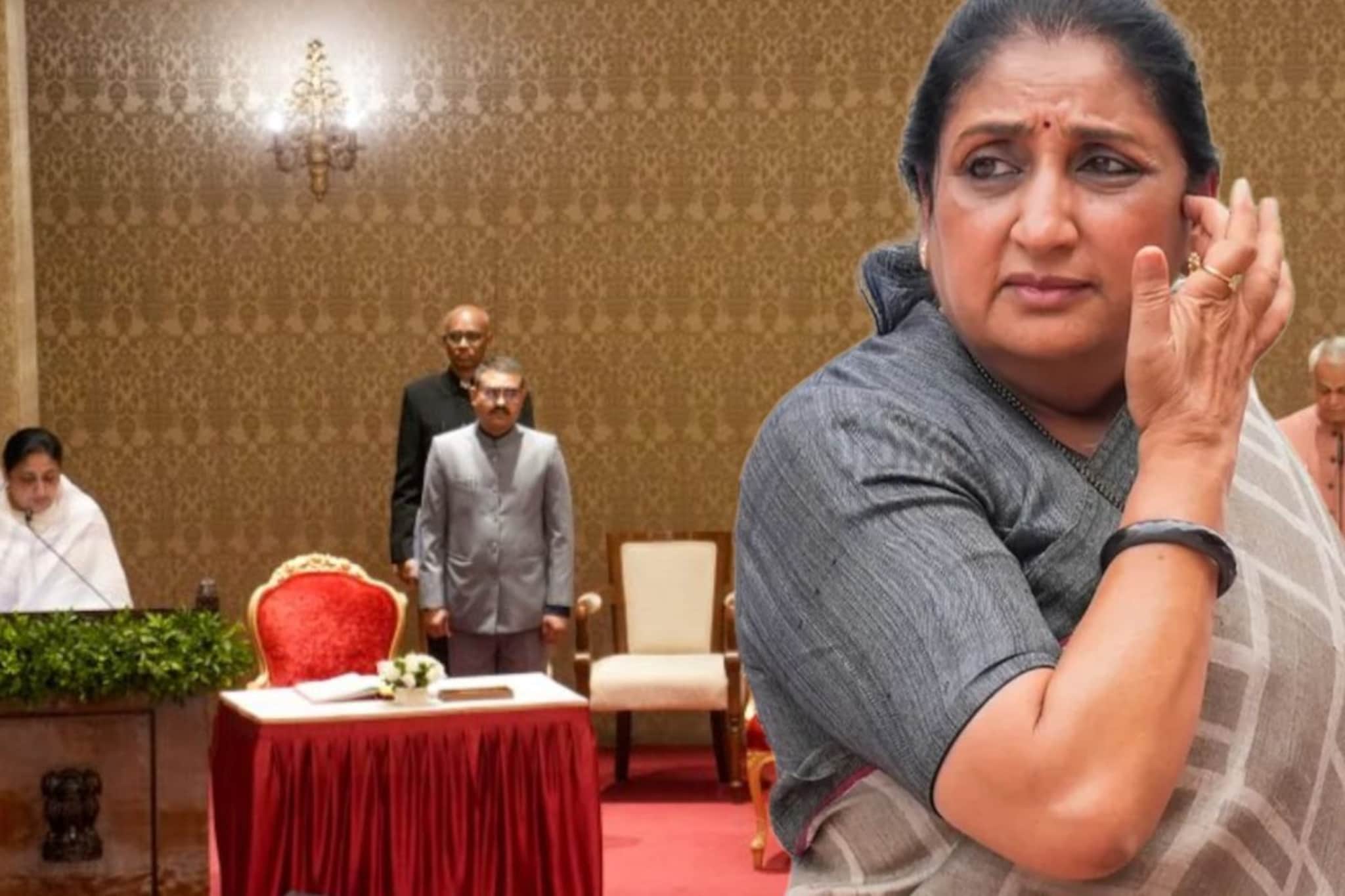 दादा गेले, दुःखाचा डोंगर आहे पण... शपथ घेतल्यानंतर सुनेत्रा पवारांची प्रतिक्रिया