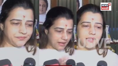 'अभिषेक असता तर..."; मतदानापूर्वीच भाजप उमेदवार तेजस्वी घोसाळकर भावूक, नेमकं काय म्हणाल्या?