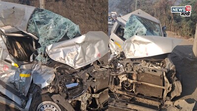 ठाणे हादरलं! घोडबंदर रोडवर विचित्र अपघात; ५ ते ६ कारची धडक, वाहनांचा चक्काचूर