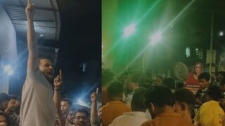 राष्ट्रवादीचे दोन्ही गट एकमेकांना भिडले, घोषणाबाजीने ठाण्यात तणाव, नेमकं झालं काय?