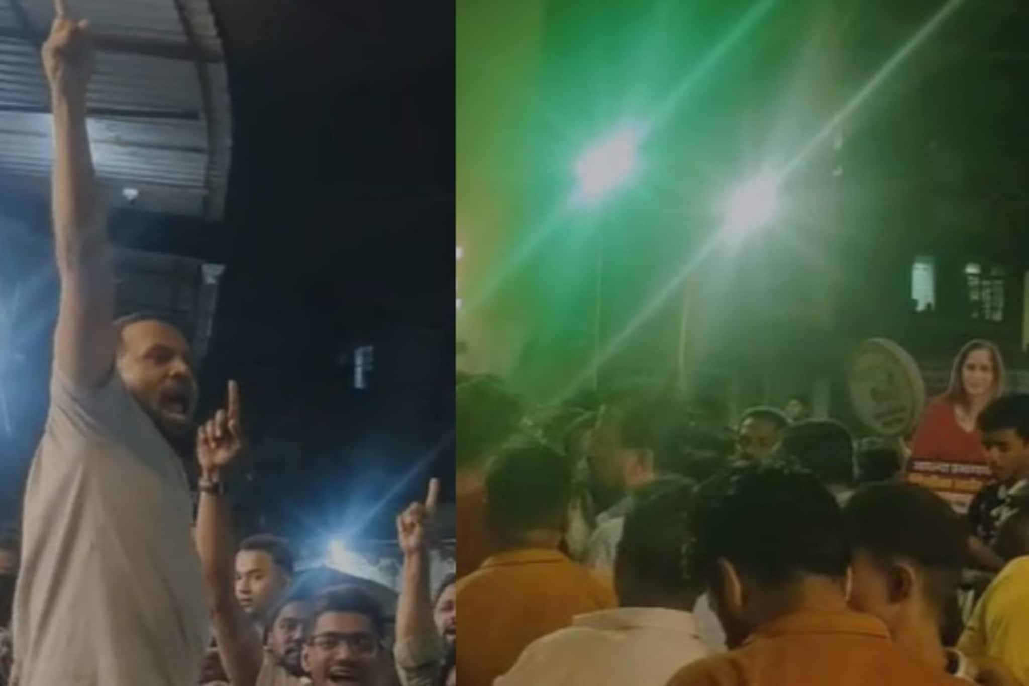 राष्ट्रवादीचे दोन्ही गट एकमेकांना भिडले, घोषणाबाजीने ठाण्यात तणाव, नेमकं झालं का राष्ट्रवादीचे दोन्ही गट एकमेकांना भिडले, घोषणाबाजीने ठाण्यात तणाव, नेमकं झालं का