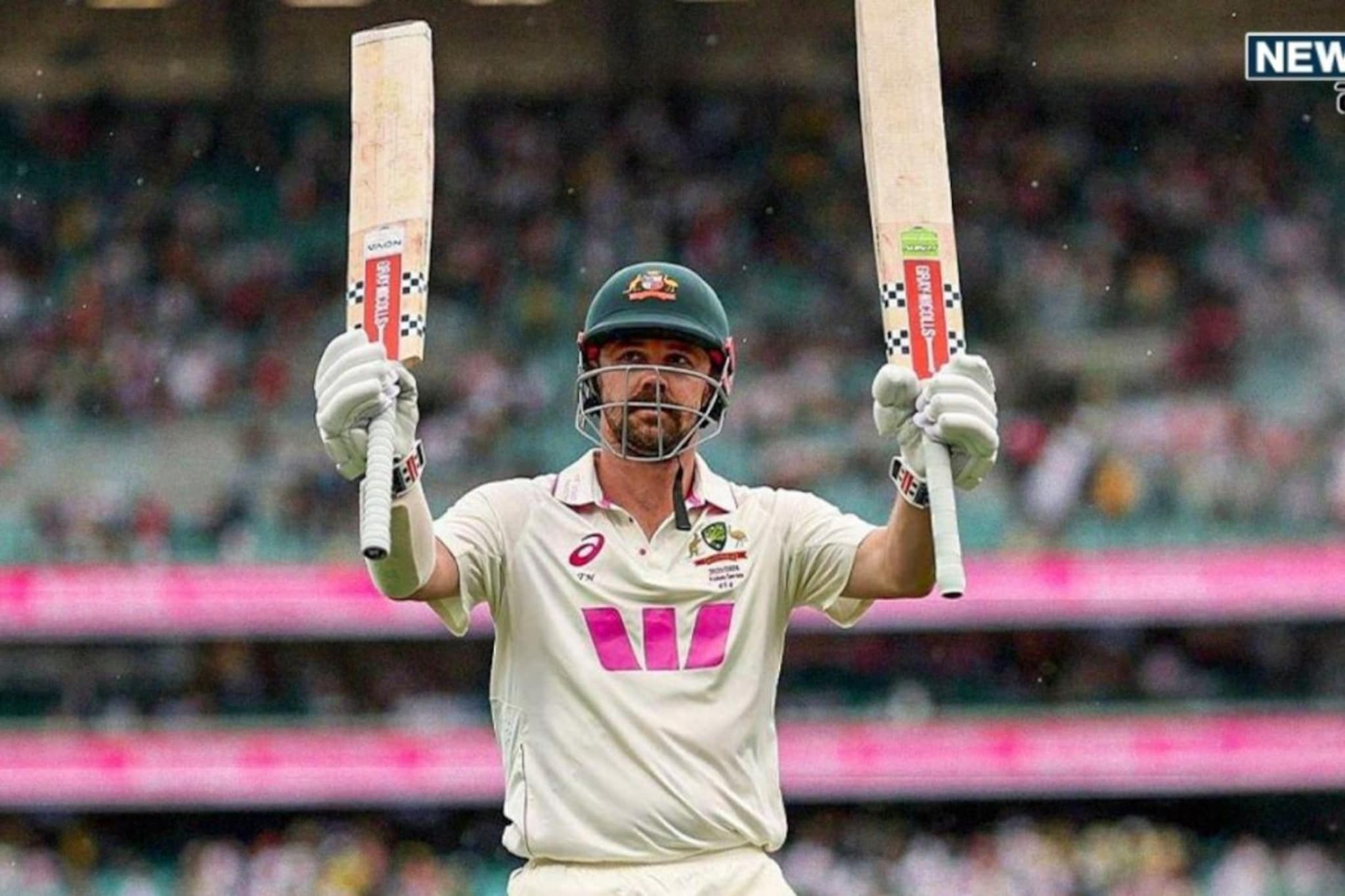 ENG vs AUS : इंग्लंडविरुद्ध Travis Head चं तिसरं वादळी शतक, 23 वर्षानंतर...