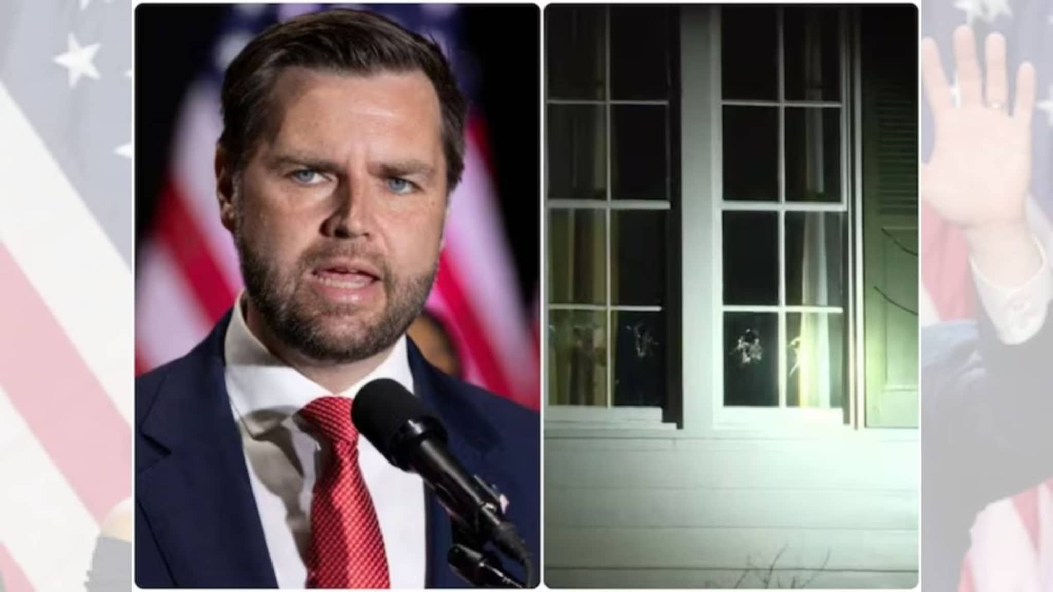 अमेरिकेचे उपराष्ट्राध्यक्षांच्या घरावर हल्ला; वॉशिंग्टनमध्ये खळबळ उडाली, व्हेनेझुएलावर USAच्या हल्ल्यानंतर राजकीय खळबळ