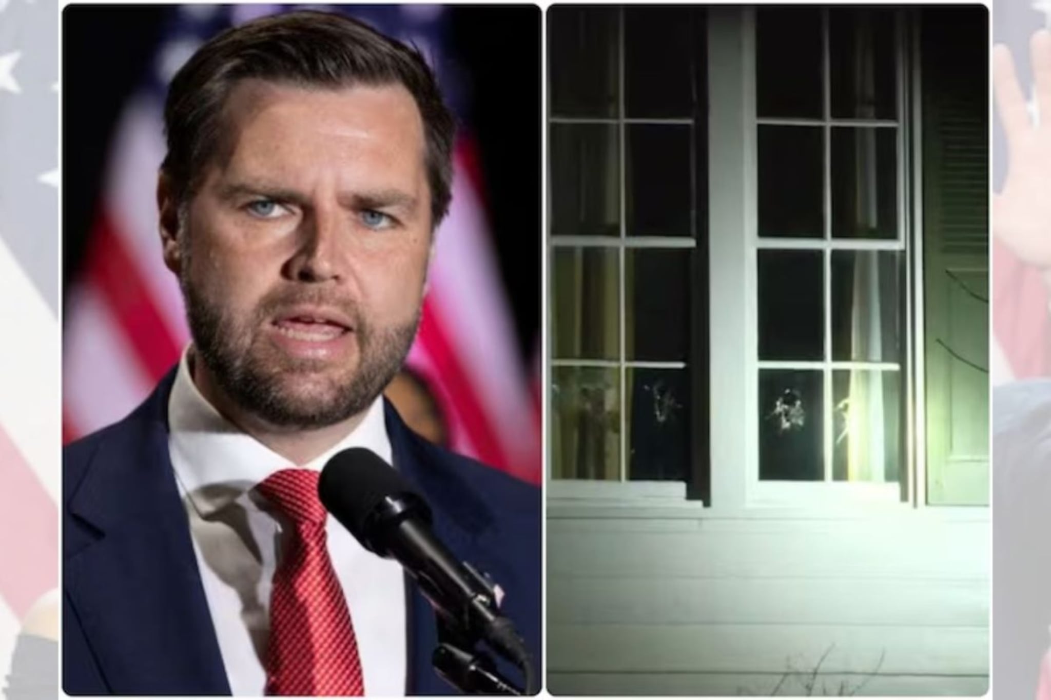 अमेरिकेचे उपराष्ट्राध्यक्षांच्या घरावर हल्ला; वॉशिंग्टनमध्ये खळबळ उडाली अमेरिकेचे उपराष्ट्राध्यक्षांच्या घरावर हल्ला; वॉशिंग्टनमध्ये खळबळ उडाली