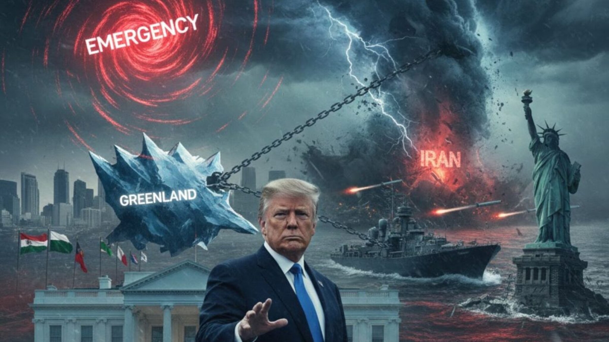 अमेरिकेत Emergency जाहीर, देशभरात भीतीचे वातावरण; 6,000 हून अधिक विमान उड्डाणे, सर्वात मोठ्या धोक्याचे संकेत, पुढे काय होणार?