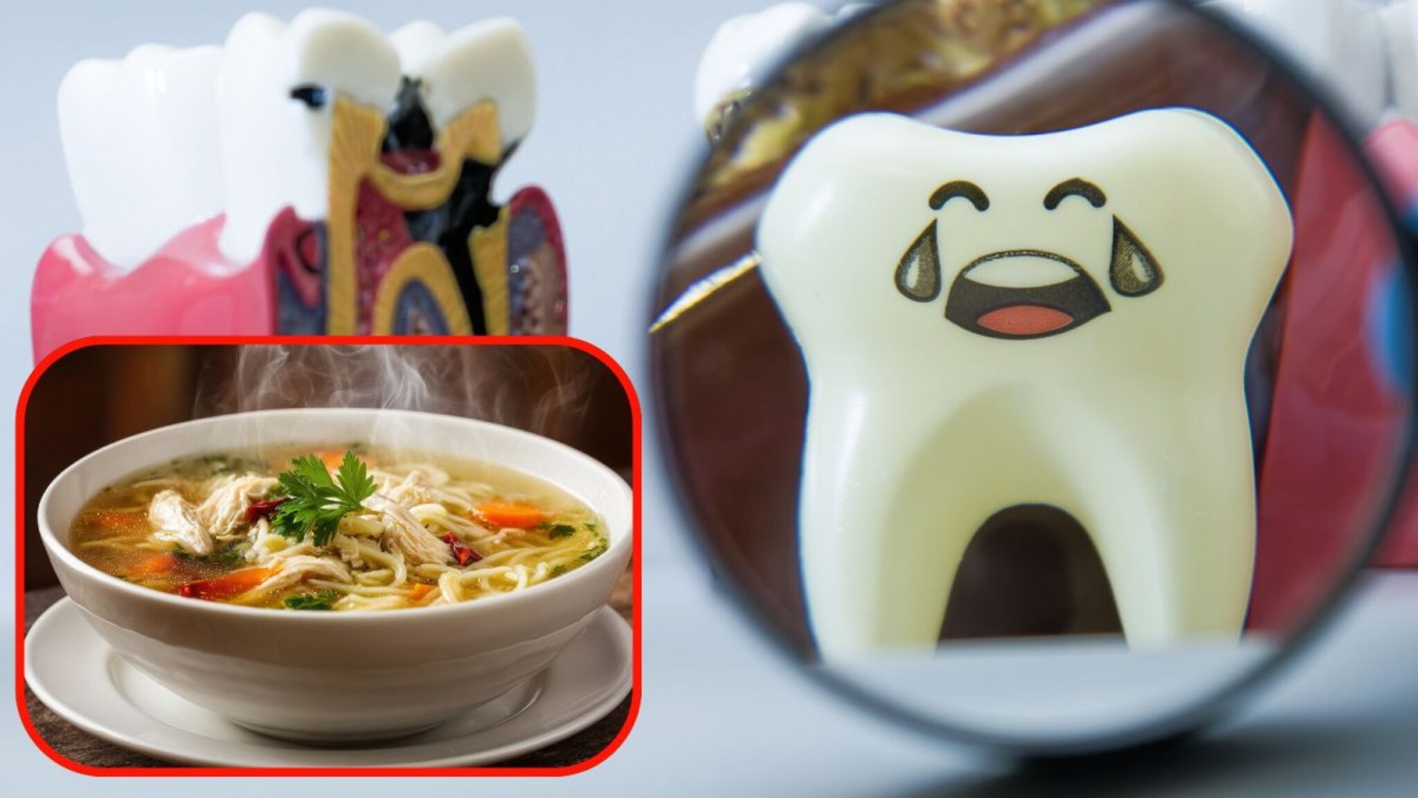 Dental Care Tips : हिवाळ्यात गरम सूप पिणं ठरू शकतं घातक! डेंटिस्टने सांगितले दातांवर होणारे परिणाम