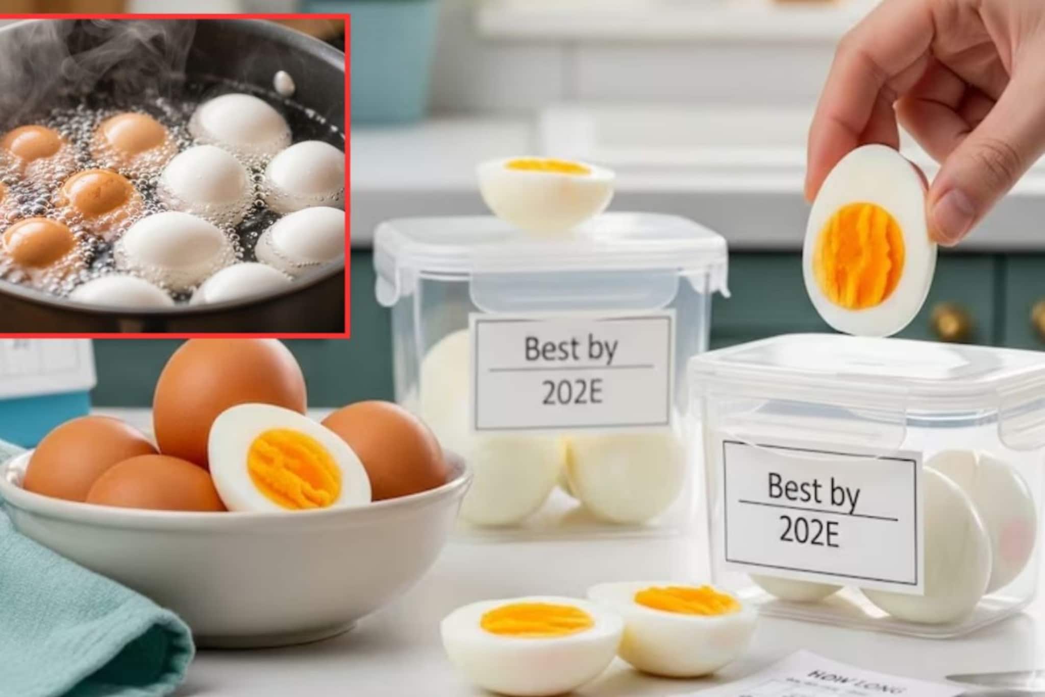 उकडलेली अंडी किती दिवस चांगली राहतात? पाहा साठवण्याची योग्य पद्धत, टळेल नुकसान!