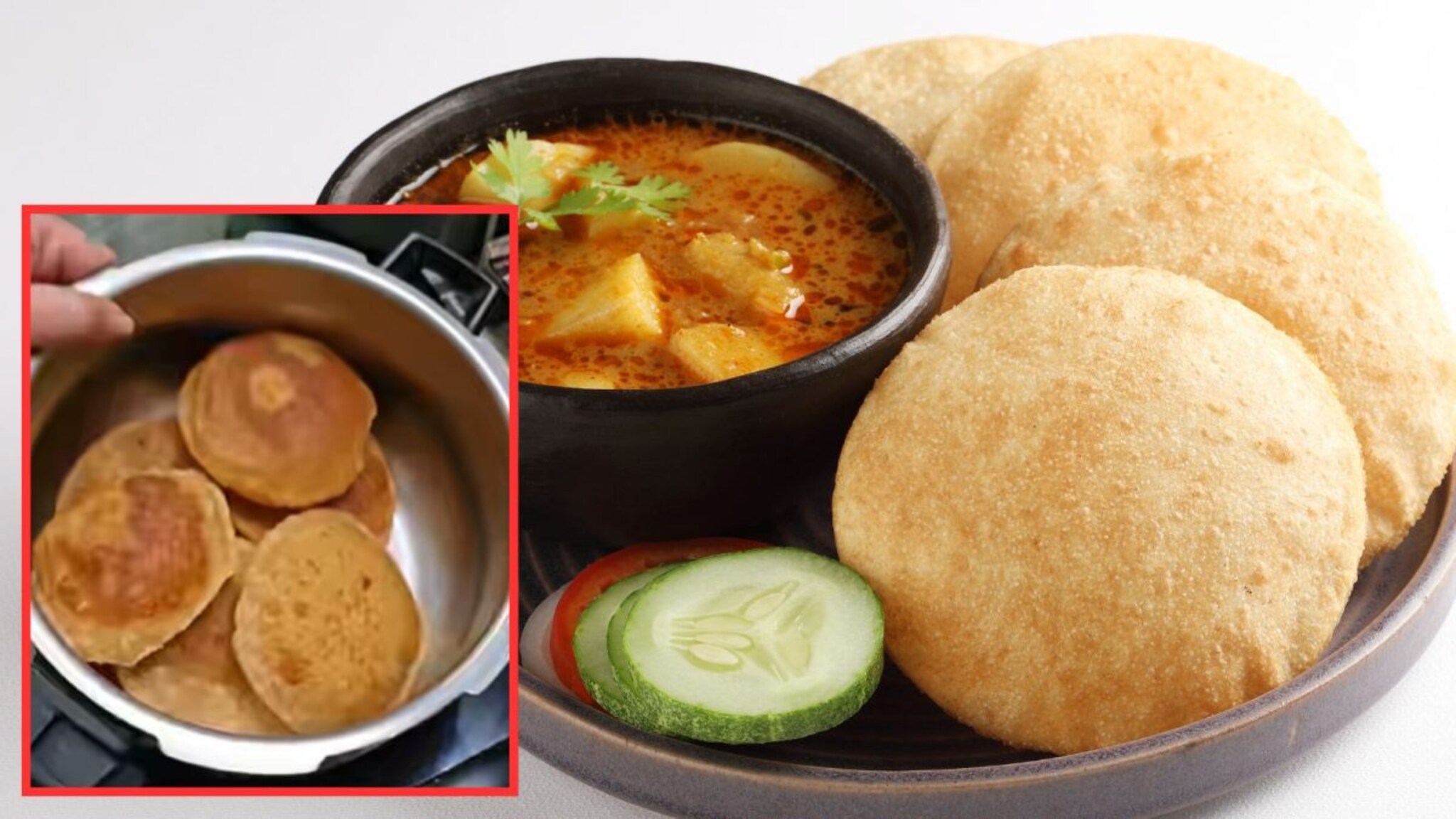 Kitchen Tips : महिलेने कुकरमध्ये तेलाविना बनवल्या पुऱ्या, खरंच असं होऊ शकतं? व्हिडिओवर कमेंटचा पाऊस