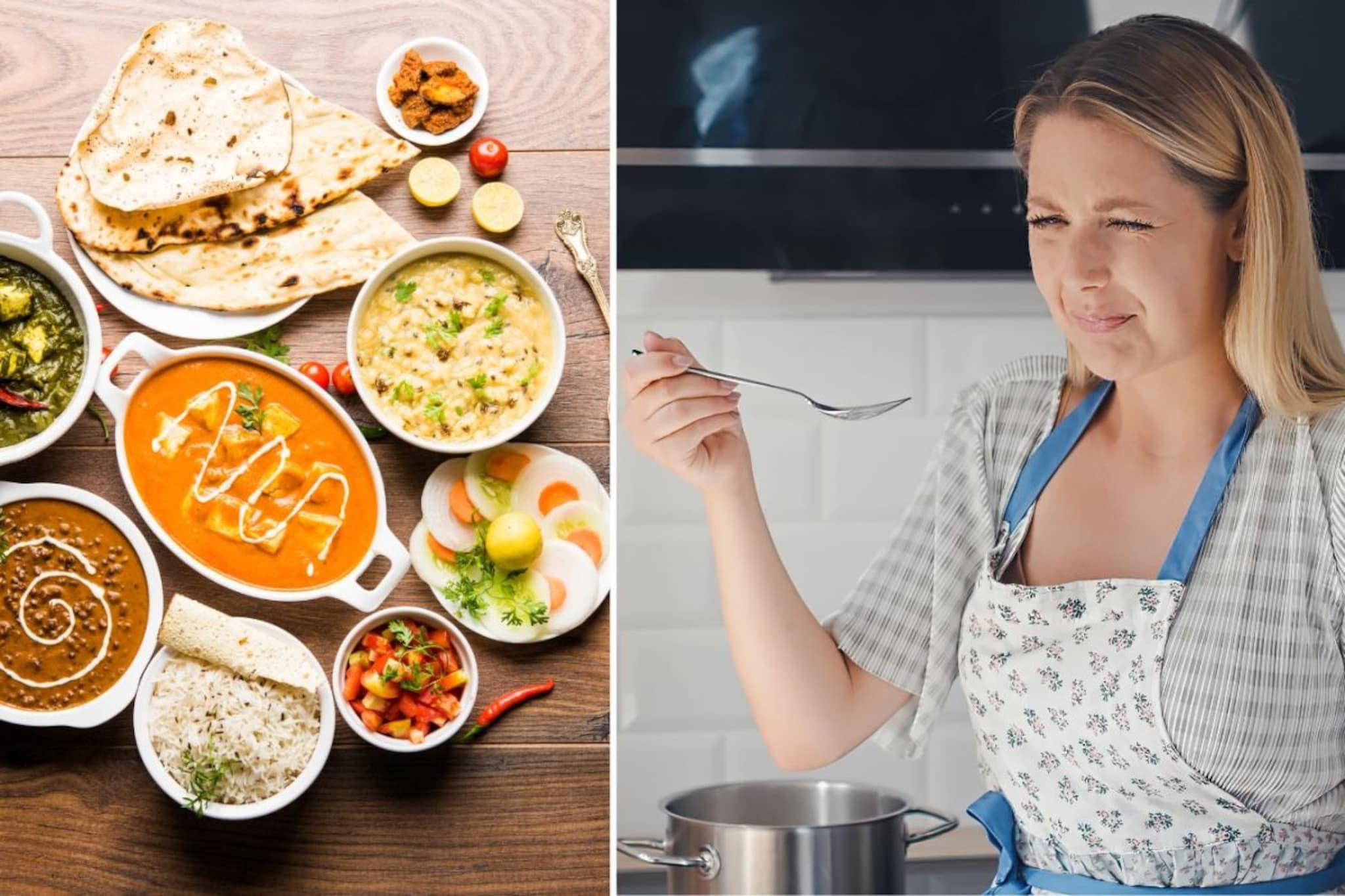 जेवणामध्ये मीठ जास्त झालंय? घाबरू नका, 'या' टिप्सने पदार्थांची चव होईल बॅलेन्स.. जेवणामध्ये मीठ जास्त झालंय? घाबरू नका, 'या' टिप्सने पदार्थांची चव होईल बॅलेन्स..