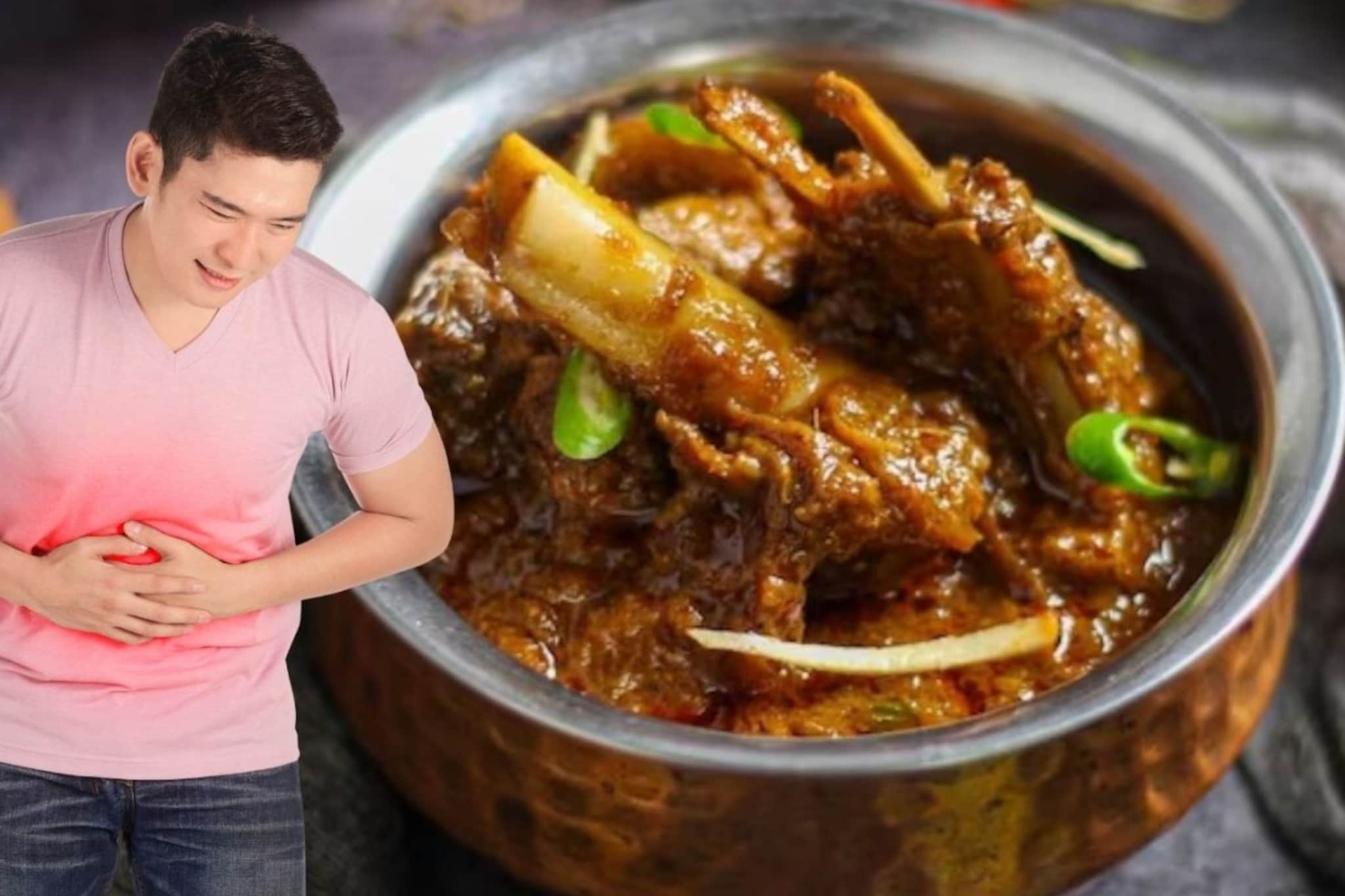 मटण खाल्ल्यानंतर लगेच 'हे' 5 पदार्थ खाऊ नका, शरीरात जाताच बनतील विषारी! मटण खाल्ल्यानंतर लगेच 'हे' 5 पदार्थ खाऊ नका, शरीरात जाताच बनतील विषारी!