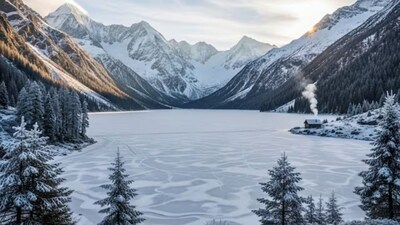 भारतातील सर्वात सुंदर गोठलेली सरोवरे..