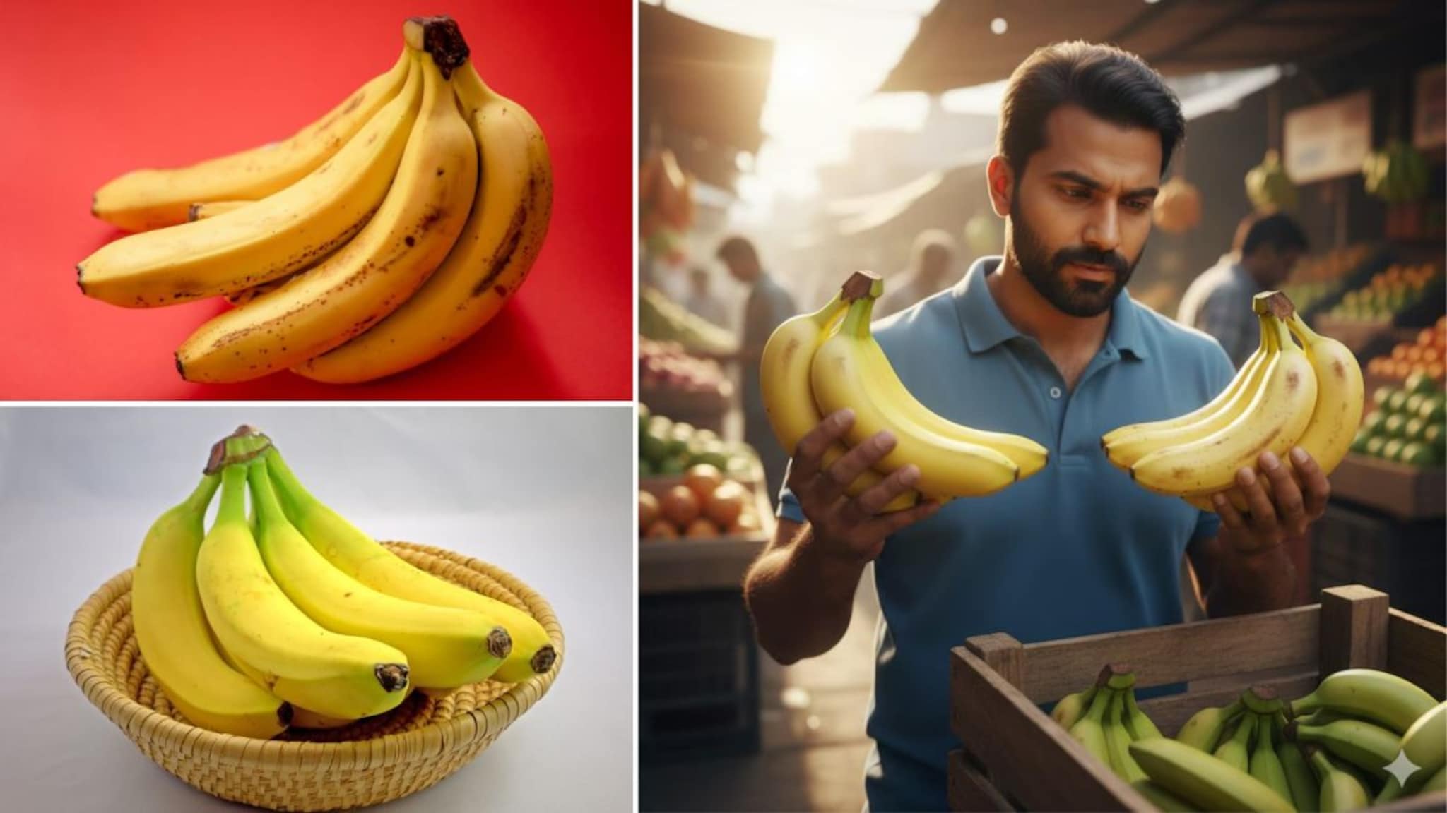 Artificially Ripened Banana : तुम्ही कॅल्शियम कार्बाइडने पिकवलेली केळी तर खात नाही ना? खरेदी करताना 'या' चुका टाळा