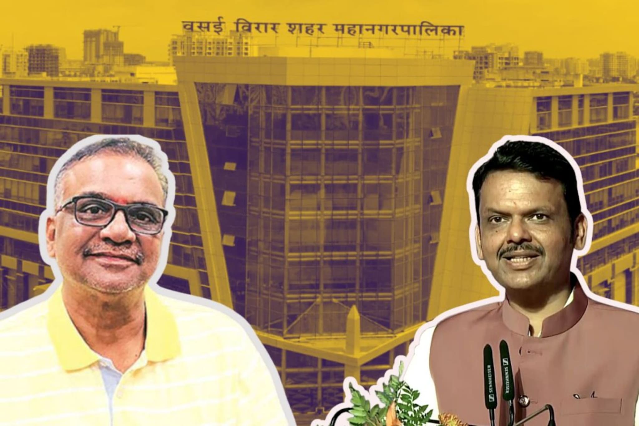 वसई विरारमध्ये भाजपाला मोठा झटका, हितेंद्र ठाकूरांच्या तीनही श्रीमंत उमेदवारांनी