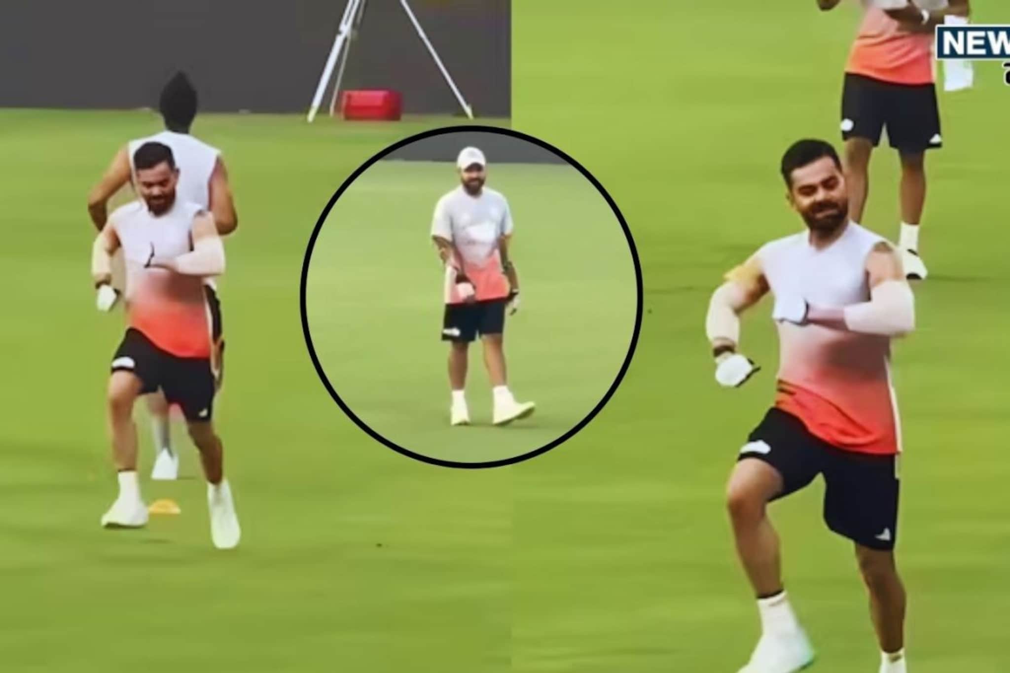 विराट कोहलीने केली अर्शदीप सिंगची नक्कल, रोहित शर्मा हसून हसून लोटपोट झाला