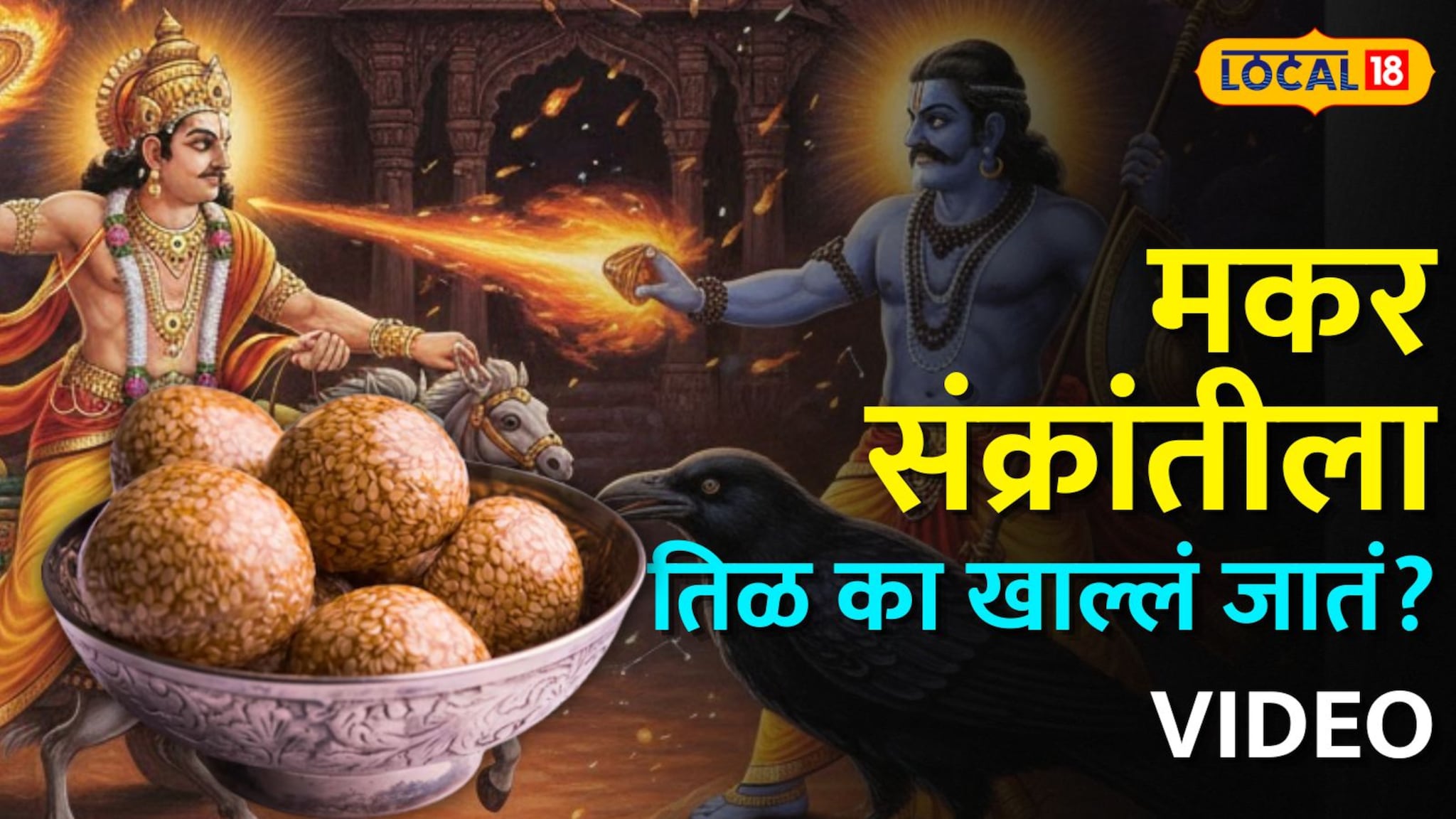 सूर्यदेवाने शनिदेवाचे घर का जाळले होते? मकर संक्रांतीला तीळ खाण्यामागे दडलीये 'ही' थक्क करणारी कथा