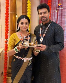 राया-मंजिरीची पहिली मकर संक्रांत, काव्याच्या क्यूट लूकने जिंकली मनं, PHOTO