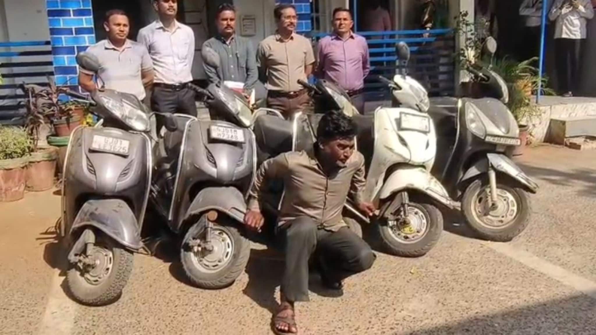 बायकोच्या 'त्या' एका कृतीमुळे पठ्ठ्याने चोरल्या 150 ॲक्टिव्हा; पोलिसांनी पकडताच सांगितलं असं कारण सगळयांना बसला धक्का