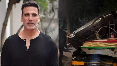 Akshay Kumar's Convoy Car Hits Auto-rickshaw in Mumbai, Driver Injured