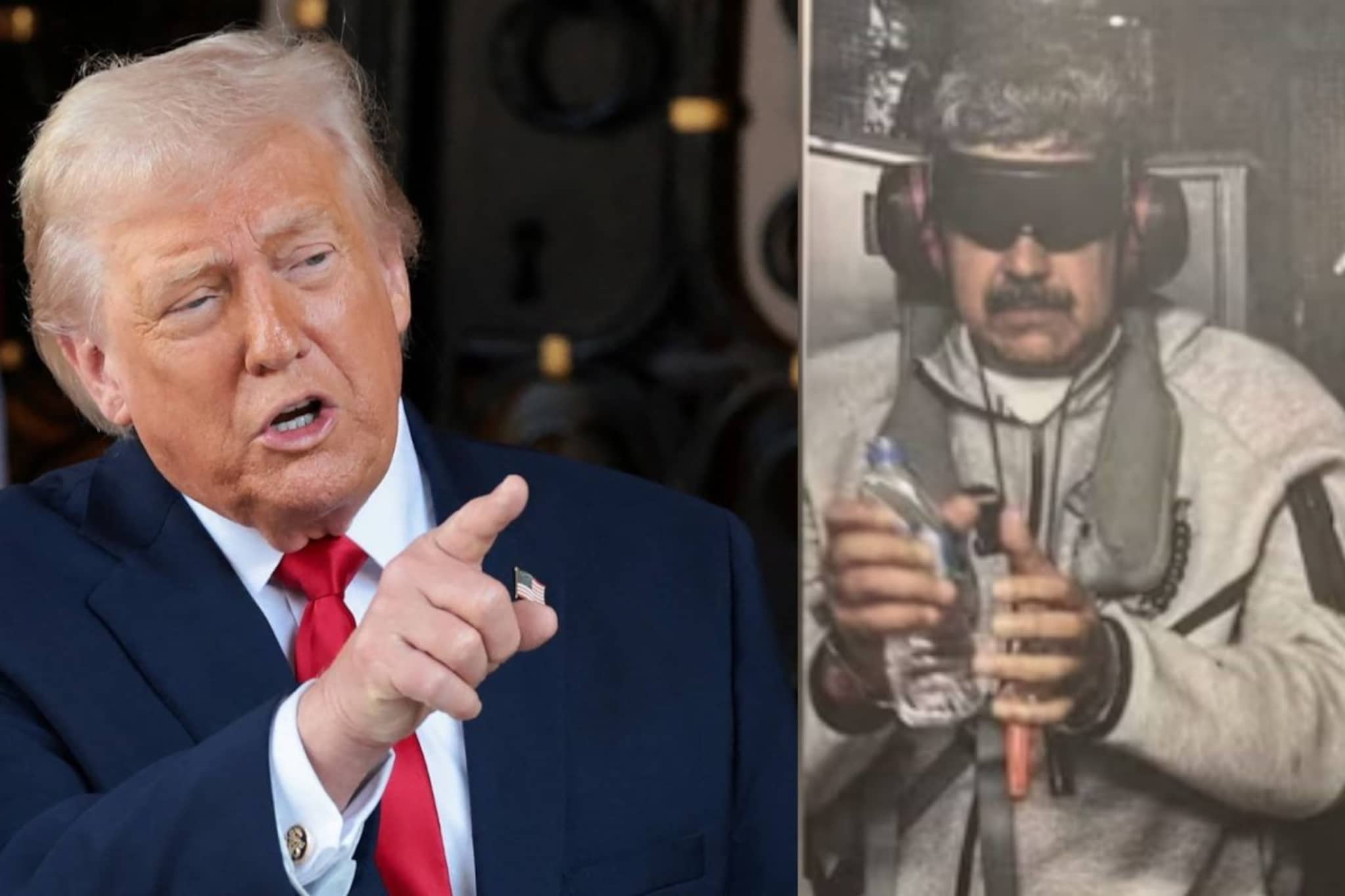 व्हेनेझुएलावर अमेरिकेची सत्ता, हातात बेड्या घालून राष्ट्राध्यक्षाला आणलं उचलून