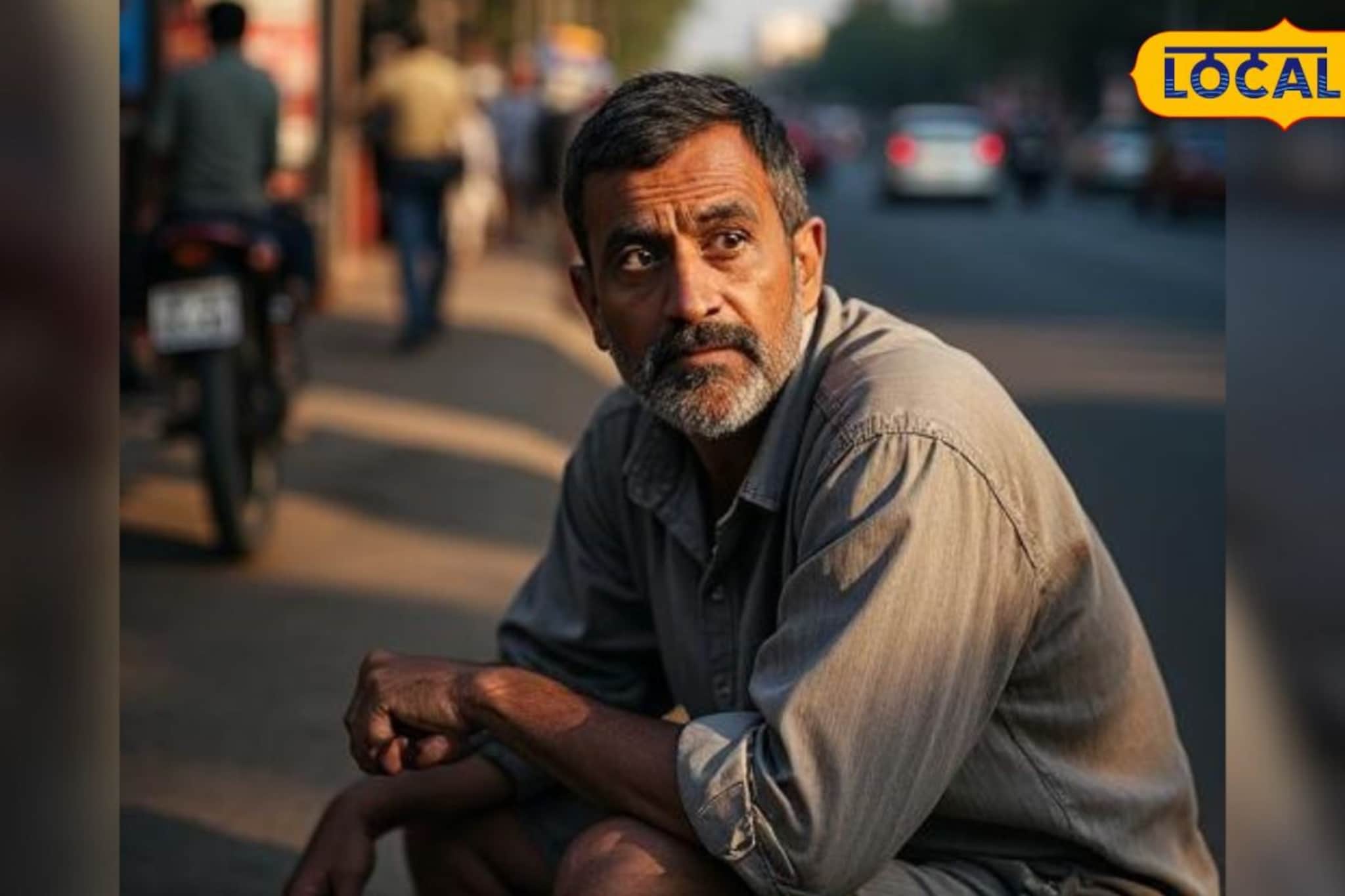 येरवड्यात फुटपाथवर बसलेला व्यक्ती; अचानक 'मृत्यू' अंगावर आला अन् क्षणात जीव गेला