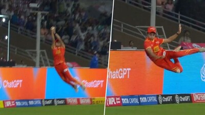 गुजरातच्या 'फिल्डिंग सेन्सेशन'ने एका बॉलमध्ये फिरवली मॅच, पाहून जॉन्टी ऱ्होड्स-सूर्याची आठवण येईल!